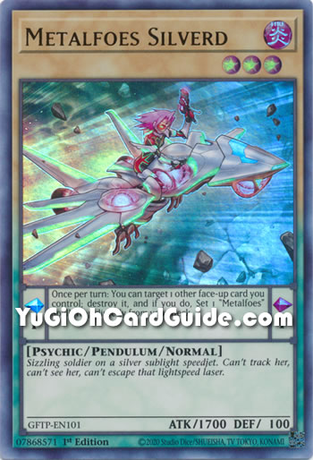 Yu-Gi-Oh Card: Metalfoes Silverd