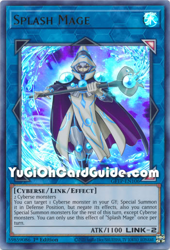 Yu-Gi-Oh Card: Splash Mage