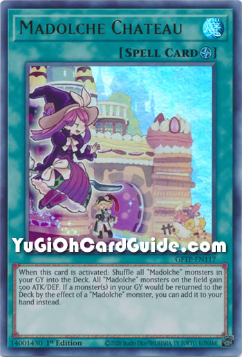 Yu-Gi-Oh Card: Madolche Chateau