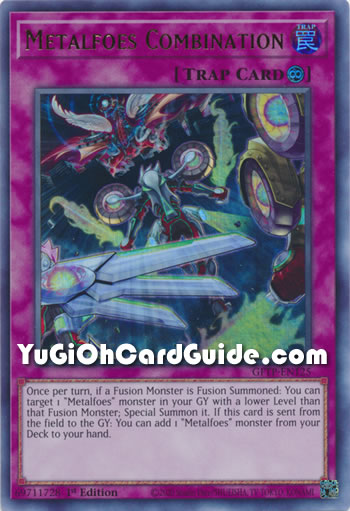 Yu-Gi-Oh Card: Metalfoes Combination