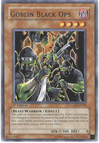 Yu-Gi-Oh Card: Goblin Black Ops