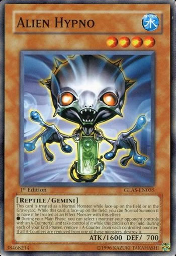 Yu-Gi-Oh Card: Alien Hypno