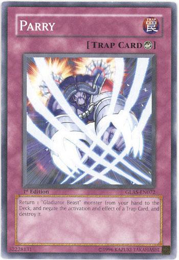 Yu-Gi-Oh Card: Parry