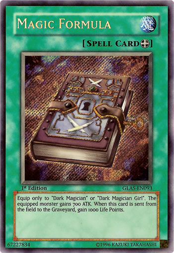 Spellcasters Yugioh YU-GI-OH! Magic Formula Card (LCYW-EN082) | Common - 1st Edition | From Legendary Collection 3: Yugi's World Yugioh Dark Magician Spellcasters Yugioh YU-GI-OH! Magic Formula Card (LCYW-EN082) | Common - 1st Edition | From Legendary Collection 3: Yugi's World Yugioh Dark Magician