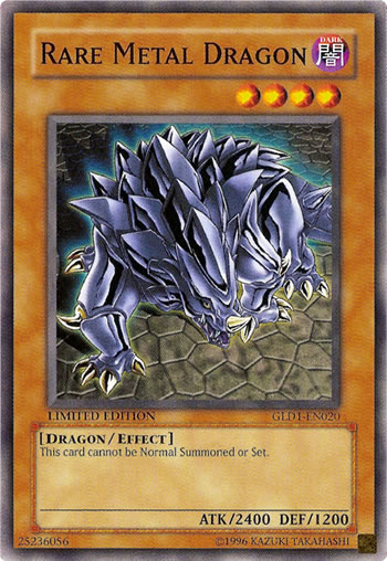 Yu-Gi-Oh Card: Rare Metal Dragon