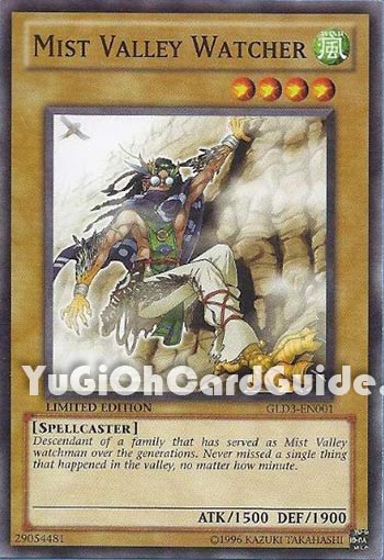 Yu-Gi-Oh Card: Mist Valley Watcher