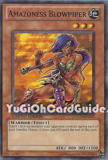 Yu-Gi-Oh Card: Amazoness Blowpiper