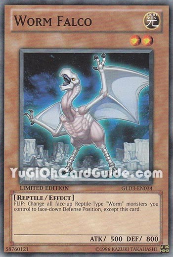 Yu-Gi-Oh Card: Worm Falco