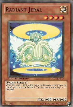 Yu-Gi-Oh Card: Radiant Jeral