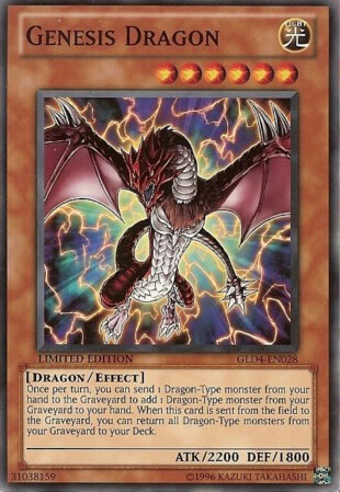 Yu-Gi-Oh Card: Genesis Dragon