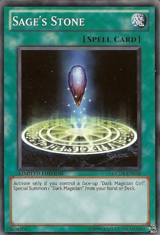 Yu-Gi-Oh Card: Sage's Stone