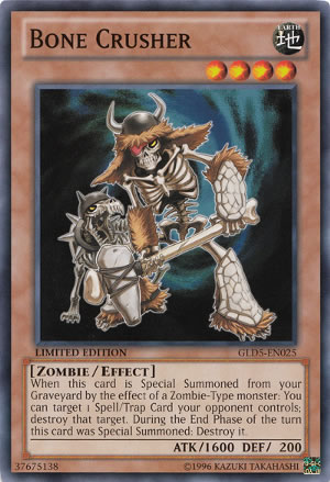 Yu-Gi-Oh Card: Bone Crusher