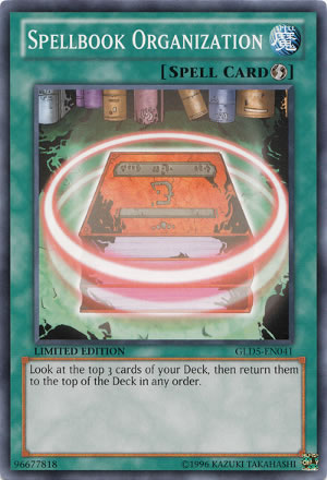 Yu-Gi-Oh Card: Spellbook Organization (A.K.A. Pigeonholding Books of Spell)
