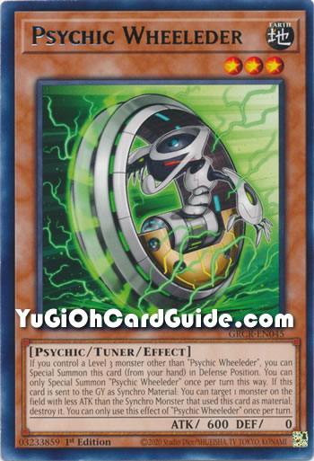 Yu-Gi-Oh Card: Psychic Wheeleder