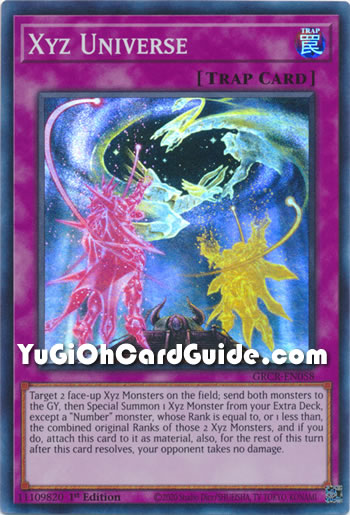 Yu-Gi-Oh Card: Xyz Universe