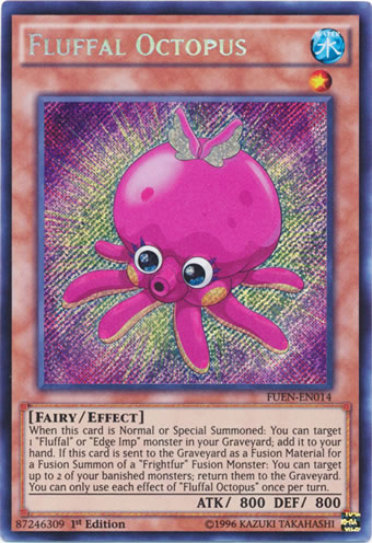 Yu-Gi-Oh Secret Rare Monster Card