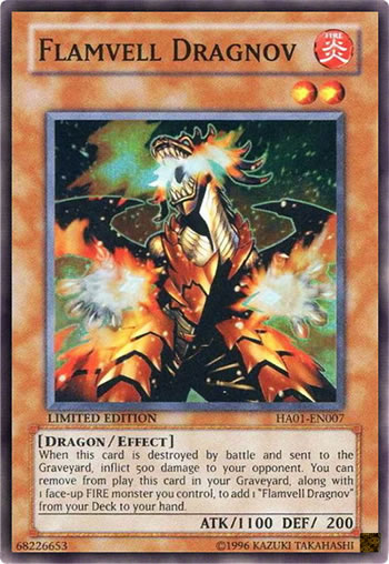 Yu-Gi-Oh Card: Flamvell Dragnov