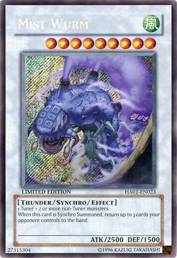Yu-Gi-Oh Card: Mist Wurm