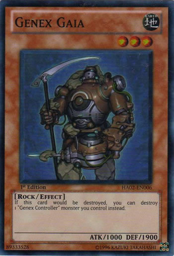 Yu-Gi-Oh Card: Genex Gaia