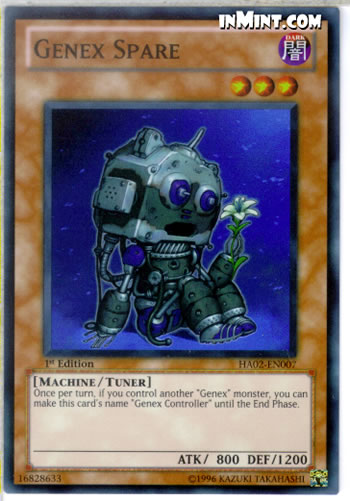 Yu-Gi-Oh Card: Genex Spare