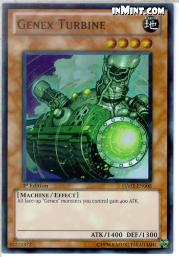 Yu-Gi-Oh Card: Genex Turbine