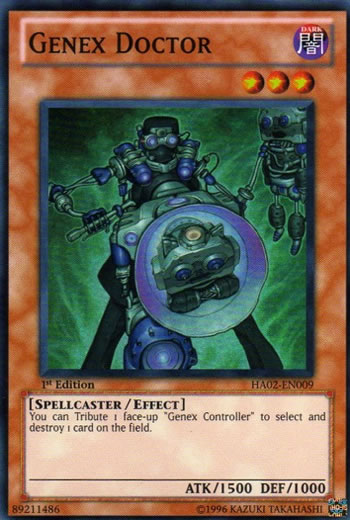 Yu-Gi-Oh Card: Genex Doctor