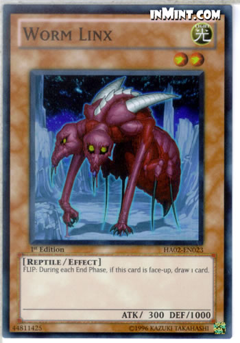 Yu-Gi-Oh Card: Worm Linx