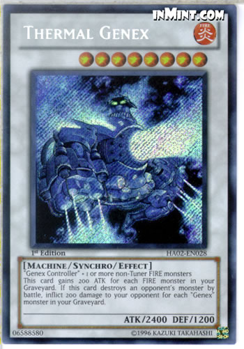 Yu-Gi-Oh Card: Thermal Genex