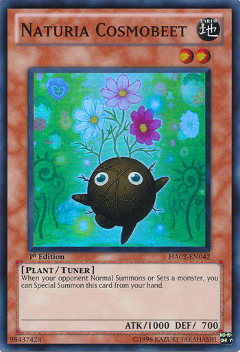 Yu-Gi-Oh Card: Naturia Cosmobeet