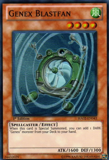 Yu-Gi-Oh Card: Genex Blastfan