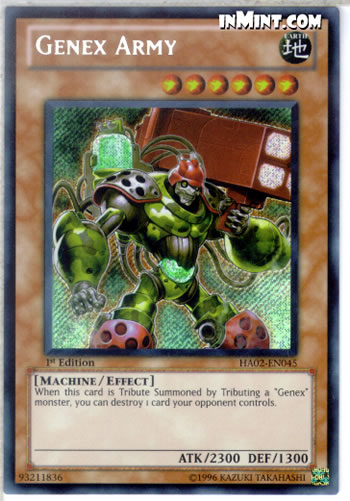 Yu-Gi-Oh Card: Genex Army
