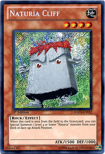 Yu-Gi-Oh Card: Naturia Cliff