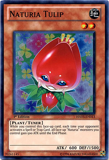 Yu-Gi-Oh Card: Naturia Tulip