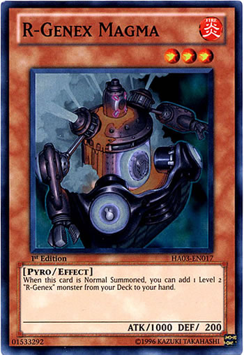 Yu-Gi-Oh Card: R-Genex Magma