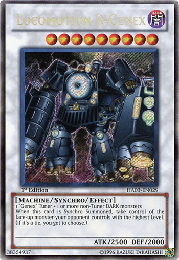Yu-Gi-Oh Card: Locomotion R-Genex