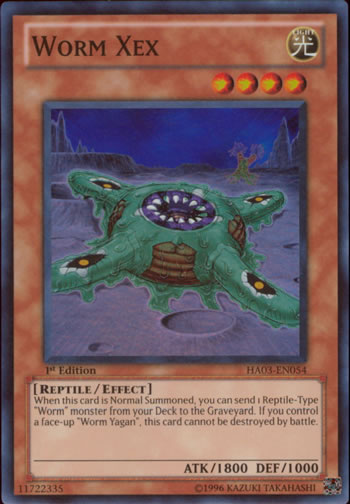 Yu-Gi-Oh Card: Worm Xex