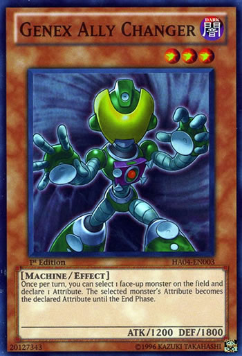 Yu-Gi-Oh Card: Genex Ally Changer