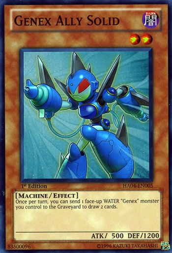 Yu-Gi-Oh Card: Genex Ally Solid