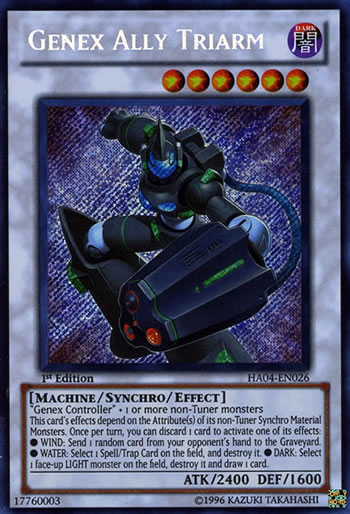 Yu-Gi-Oh Card: Genex Ally Triarm