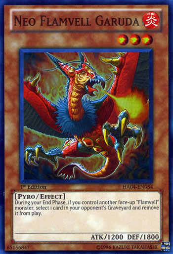 Yu-Gi-Oh Card: Neo Flamvell Garuda