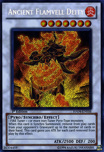 Yu-Gi-Oh Card: Ancient Flamvell Deity