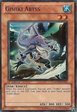 Yu-Gi-Oh Card: Gishki Abyss