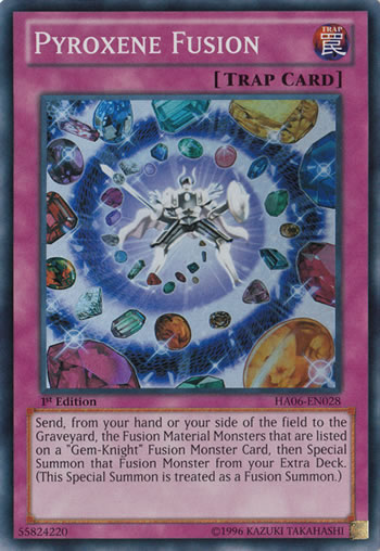 Yu-Gi-Oh Card: Pyroxene Fusion