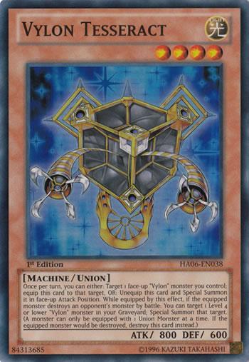 Yu-Gi-Oh Card: Vylon Tesseract
