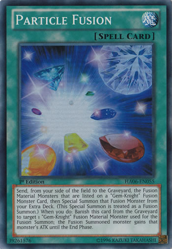 Yu-Gi-Oh Card: Particle Fusion