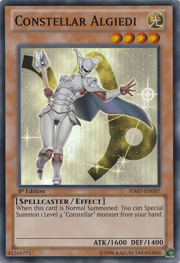 Constellar Deck Card Yu-Gi-Oh! Constellar Virgo HA07-EN010 - Super Rare 1st Edition Card From Hidden Arsenal 7: Knight Of Stars Yu-Gi-Oh TCG Super Rare Constellar Deck Card Yu-Gi-Oh! Constellar Virgo HA07-EN010 - Super Rare 1st Edition Card From Hidden Arsenal 7: Knight Of Stars Yu-Gi-Oh TCG Super Rare