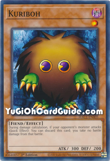 Yu-Gi-Oh Card: Kuriboh