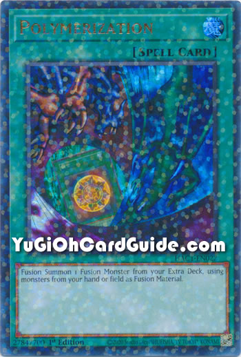 Yu-Gi-Oh Card: Polymerization (Fusion)