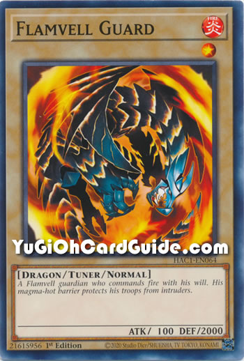 Yu-Gi-Oh Card: Flamvell Guard