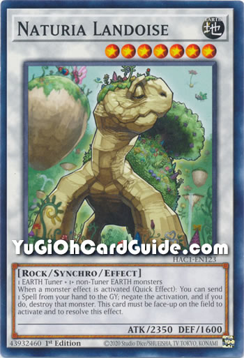 Yu-Gi-Oh Card: Naturia Landoise
